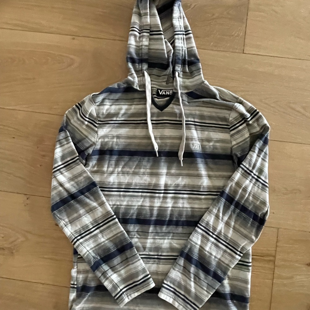 Y2k vans striped hoodie